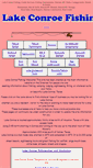 Mobile Screenshot of lakeconroefishing.com